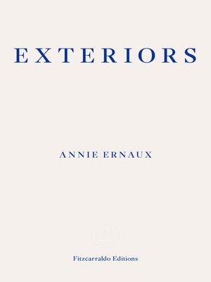 cover image of Exteriors – WINNER OF THE 2022 NOBEL PRIZE IN LITERATURE